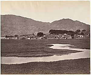 [Village, River Min] by John Thomson