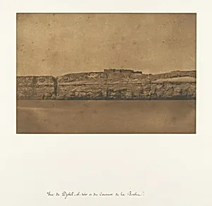 Vue de Djebel-el-teir et du Convent de la Poulie