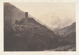 Vue de la Vallée de Luchon prise de la tour de Castelvieilh