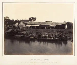 Vue de la Ville Chinoise (Cholen) Feuille No. 2, Saïgon, Cochinchine