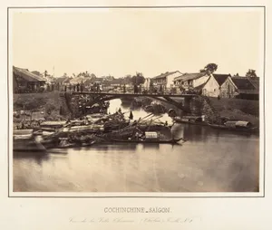 Vue de la Ville Chinoise (Cholen) Feuille No. 2, Saïgon, Cochinchine