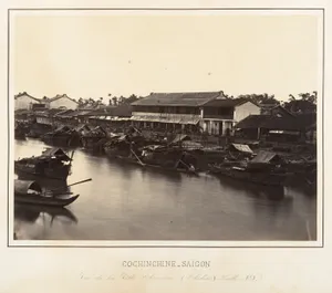 Vue de la Ville Chinoise (Cholen) Feuille No. 3, Saïgon, Cochinchine