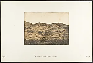 Vue générale de la Nécropole de Thèbes (Gournah) by Maxime Du Camp