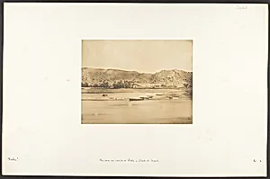 Vue prise au Sud-Est de Philae - Cherk-el-Hesseh by Maxime Du Camp