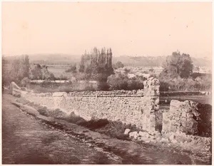 Vue prise dans la vallée de Changy, aux environs de Fontainebleau