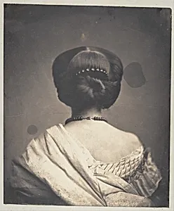 [Woman Seen from the Back] by Onésipe Aguado de las Marismas