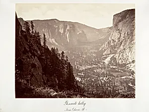 Yosemite Valley from Glacier Point by Carleton E. Watkins
