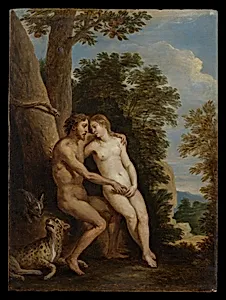 Adam and Eve in Paradise