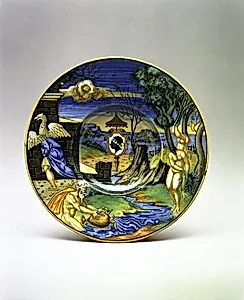 Armorial dish: The story of Phaeton