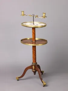 Candlestand and holder (guéridon)