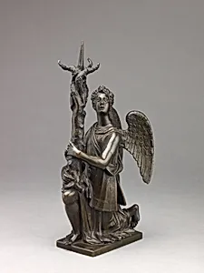 Candlestick in the Form of a Kneeling Angel
