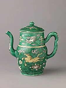Covered ewer by Chinese