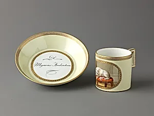 Cup and saucer