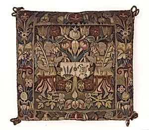 Cushion Cover with Coats of Arms
