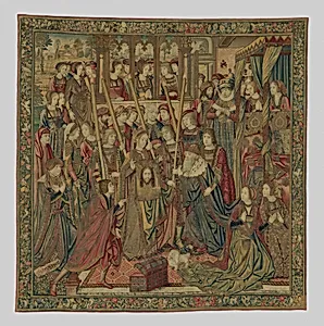 Emperor Vespasian Cured by Veronica's Veil