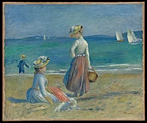 Figures on the Beach