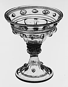 Footed vessel (saltcellar?)