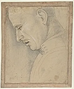 Head of a Man in Profile