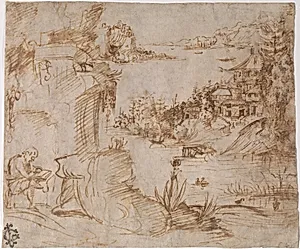 Landscape with Figure