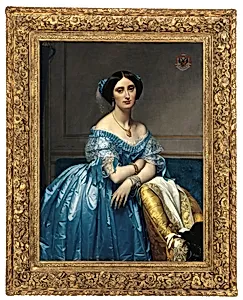 Louis XIII style Ovolo frame (for Ingres's Portrait of the Princesse de Broglie)