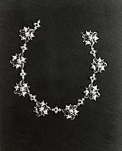 Necklance Formed of Eight Dress Ornaments with Eight Links by Transylvania