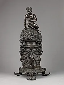 Perfume Burner Surmounted by a Satyr by Desiderio da Firenze