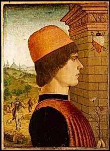 Portrait of a Man, possibly Matteo di Sebastiano di Bernardino Gozzadini by Maestro delle Storie del Pane