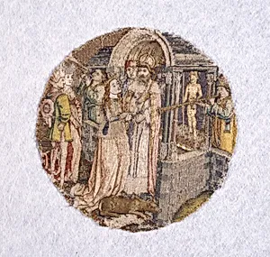 Saint Catherine in the Temple Arguing Against the Worship of Idols