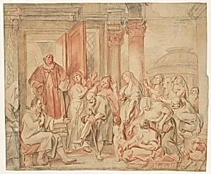 Saint Philip Healing the Cripple in Samaria