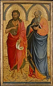 Saints John the Baptist and Matthew