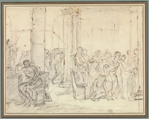 Study for The Lictors Bringing Brutus the Bodies of his Sons