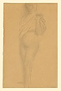Study of a Nude with Drapery