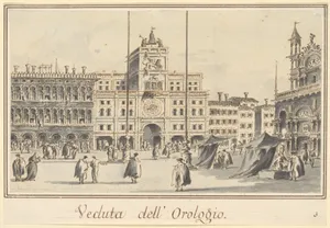 The Clock Tower of San Marco, from the Front of the Basilica