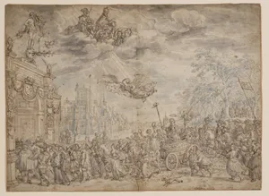 The Triumphal Entry of Frederik Hendrik of the Orange into The Hague