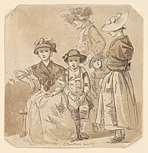 Thomas Sandby and His Family
