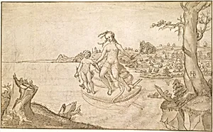 Venus and Cupid on a Snail