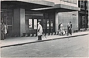 100 Boots Enter the Museum. 11 West 53rd Street, New York City. May 15, 1973, 10:50 a.m.