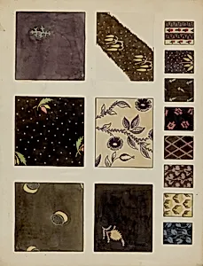 14 Textiles from Patchwork Quilt