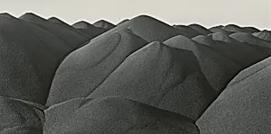 679 17, Piles of Taconite at Great Northern Railway, Superior, Wisconsin