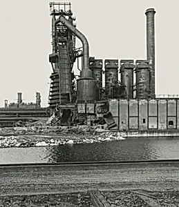 785 769, Demolished Blast Furnace, Bethlehem Steel, Lackawanna Works, Lackawanna, New York