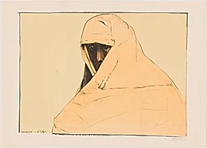 A Cheyenne Woman in the Robes of a Secret Society