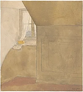 A Corner of the Artist's Room, Rue Terre Neuve, Meudon