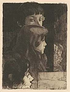 A  Family (Une Famille) by Albert Besnard
