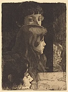 A Family (Une famille) by Albert Besnard