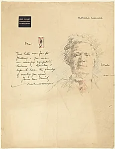 A Letter From Iris Court with a Portrait of John L. Toole