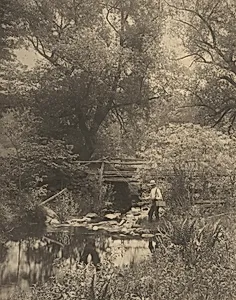 A Morning by the Brook, near Lake Waramaug, Connecticut