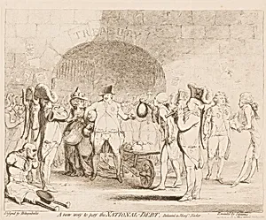 A New Way to Pay the National-Debt by James Gillray