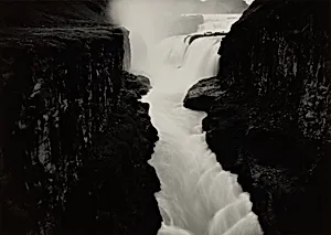 A Premonitional Work, Gullfoss (Golden Falls) and the Hvítá River Channel, Iceland