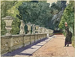 A Promenade in the Park at Sanssouci