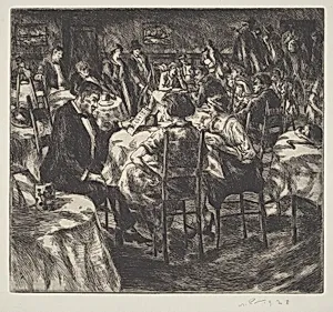 A Restaurant Interior
